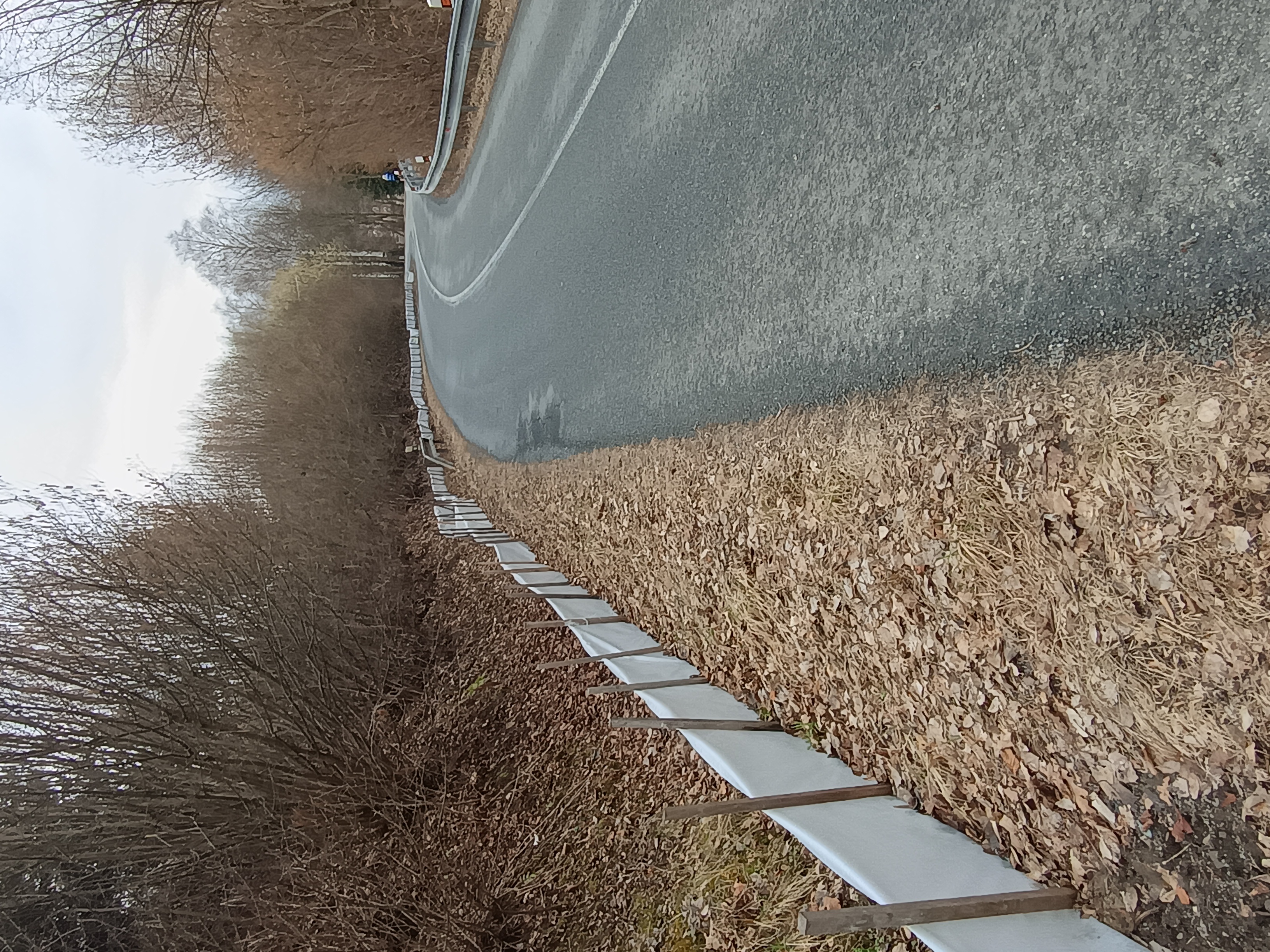 dočasné zábrany pro žáby